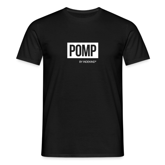 T-Shirt | Pomp Klassik | Manns-Lüü - Schwarz