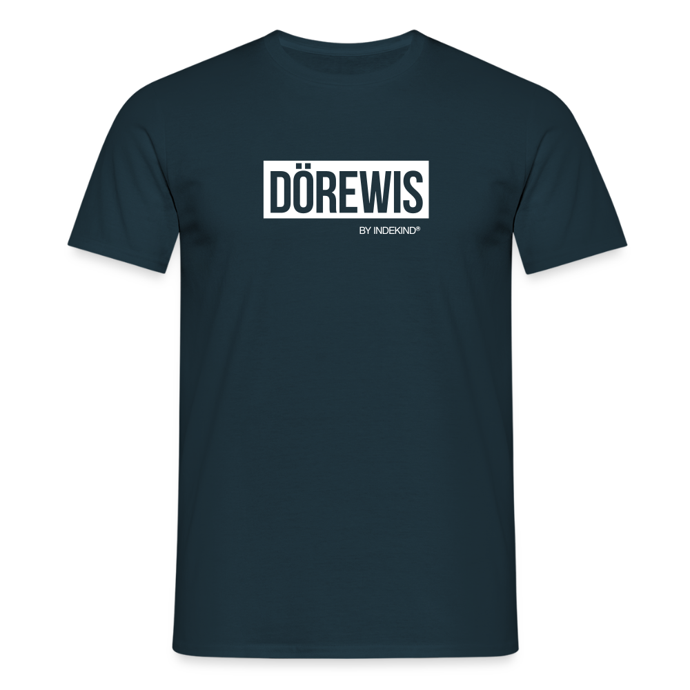 T-Shirt | Dörewis Klassik | Manns-Lüü - Navy