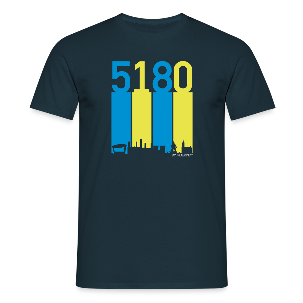 T-Shirt | 5180 Skyline | Manns-Lüü - Navy