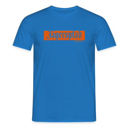 T-Shirt | Jägerspfad | Manns-Lüü - Royalblau