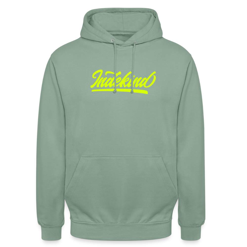 Hoodie | Indekind Neon Jael Klassik | Fü allemoole - Graugrün