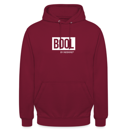 Hoodie | Bool Klassik | Fü allemoole - Bordeaux
