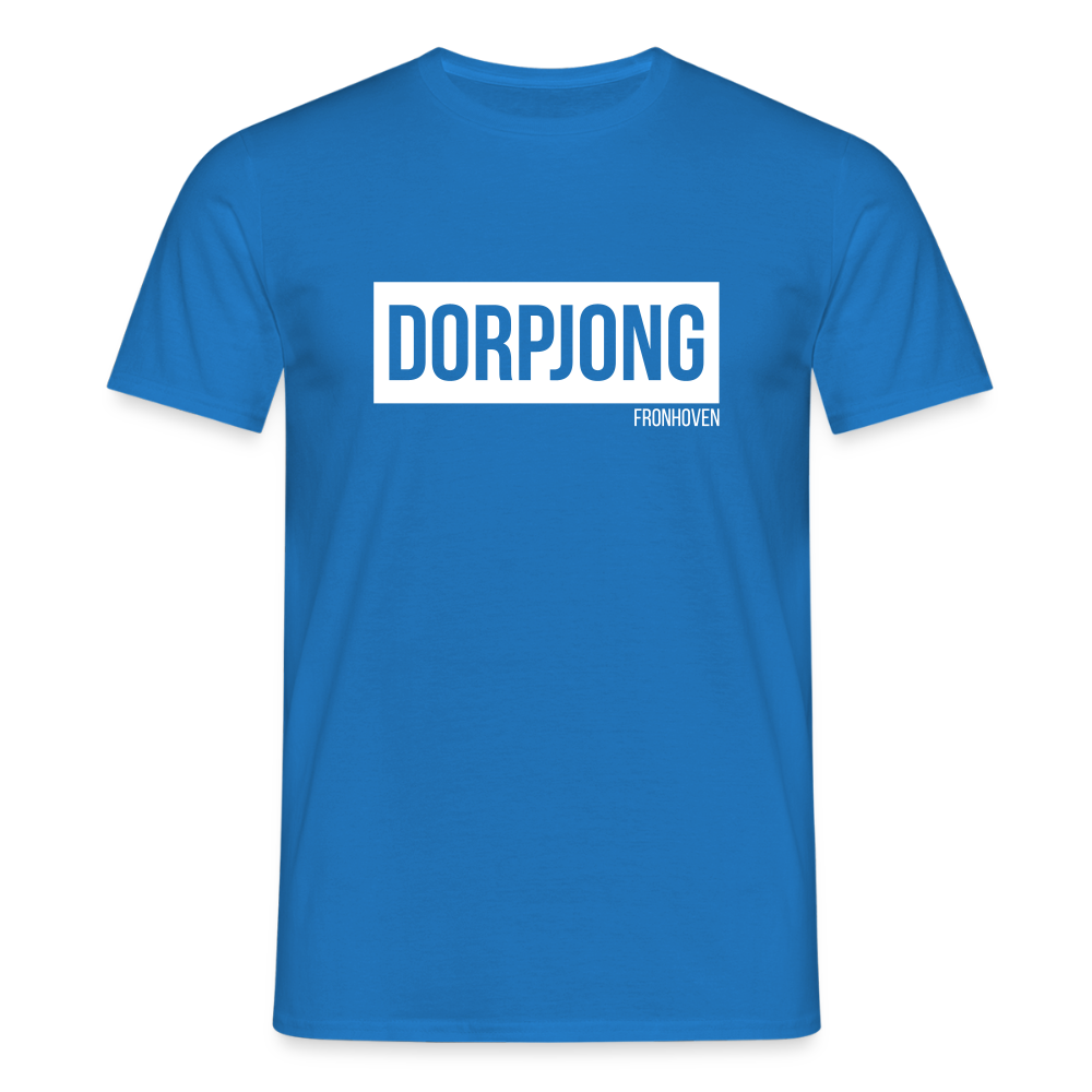T-Shirt | Dorpjong Fronhoven Klassik | Manns-Lüü - Royalblau