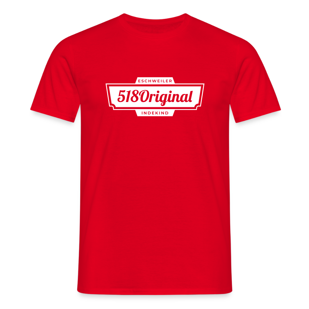 T-Shirt | 518Original | Manns-Lüü - Rot