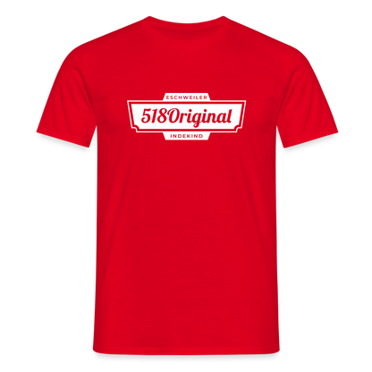 T-Shirt | 518Original | Manns-Lüü - Rot
