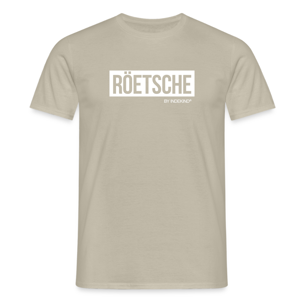T-Shirt | Röetsche Klassik | Manns-Lüü - Sandbeige