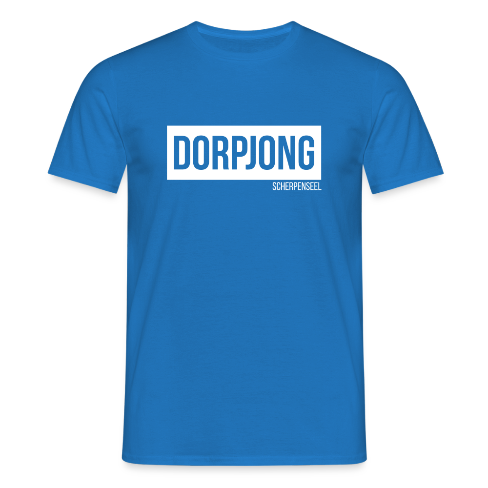 T-Shirt | Dorpjong Scherpenseel Klassik | Manns-Lüü - Royalblau