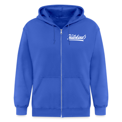 Zipper | Indekind Premium | Herz-Logo | Fü allemoole - Königsblau