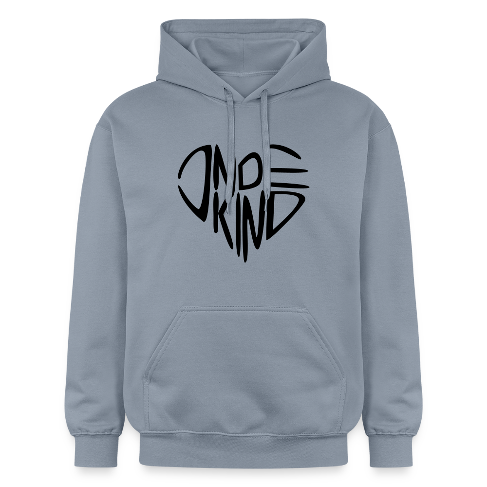 Hoodie | Indekind Premium | Herz-Logo | Manns-Lüü - Blau