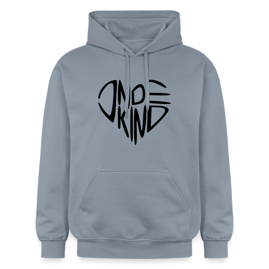 Hoodie | Indekind Premium | Herz-Logo | Manns-Lüü - Blau