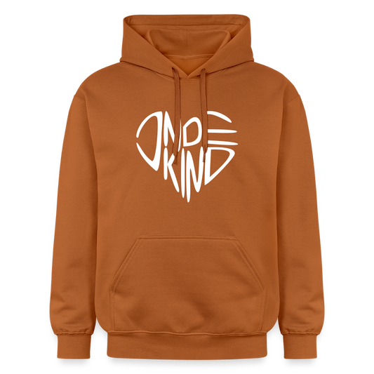Hoodie | Indekind Premium | Herz-Logo | Manns-Lüü - Athletic Orange