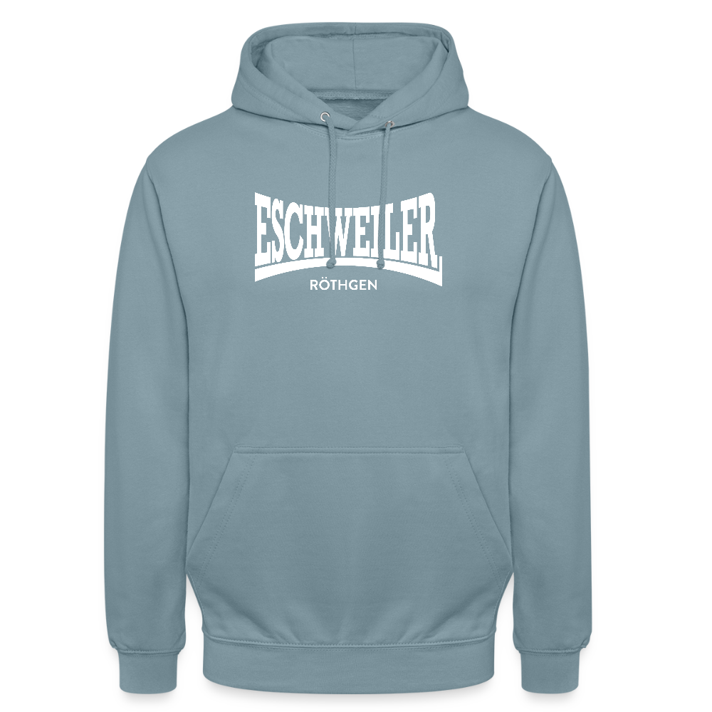 Statement-Hoodie | Röthgen | Fü allemoole - Nebelblau