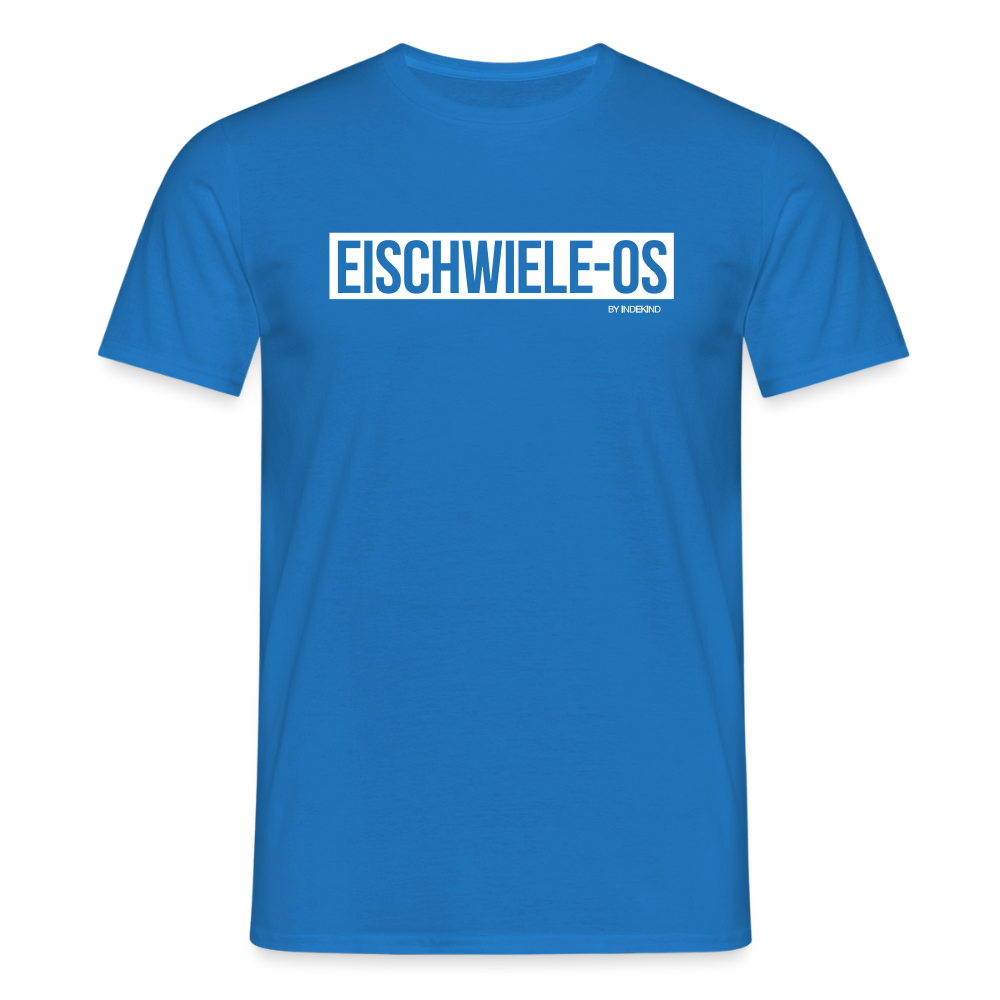 T-Shirt | Eischwiele-Os Klassik | Manns-Lüü - Royalblau