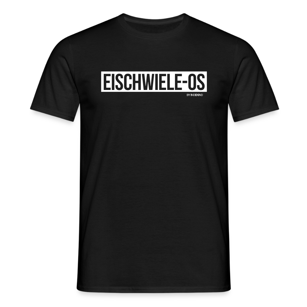 T-Shirt | Eischwiele-Os Klassik | Manns-Lüü - Schwarz