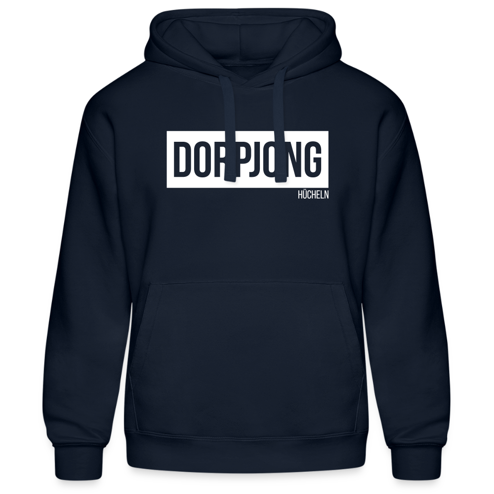 Hoodie | Dorpjong Hücheln Premium | Manns-Lüü - Navy