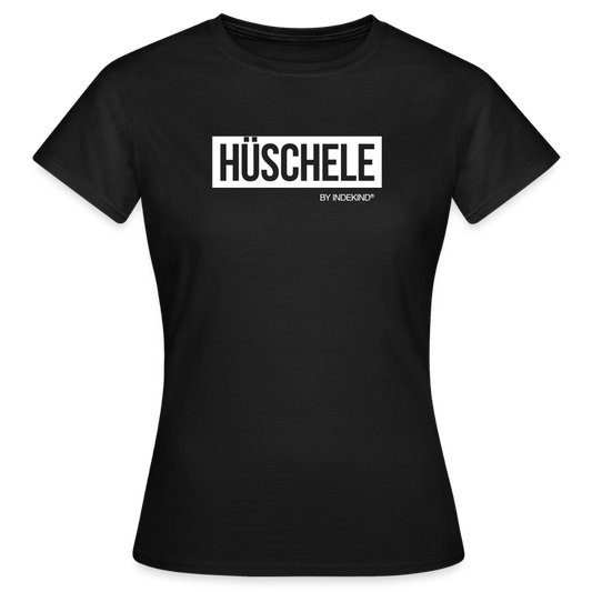 T-Shirt | Hüschele Klassik | Mädsche - Schwarz
