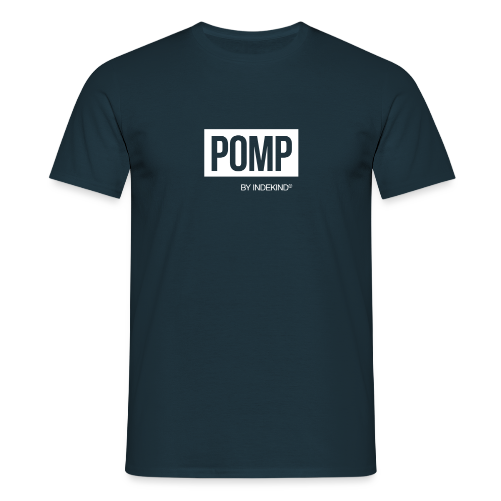 T-Shirt | Pomp Klassik | Manns-Lüü - Navy