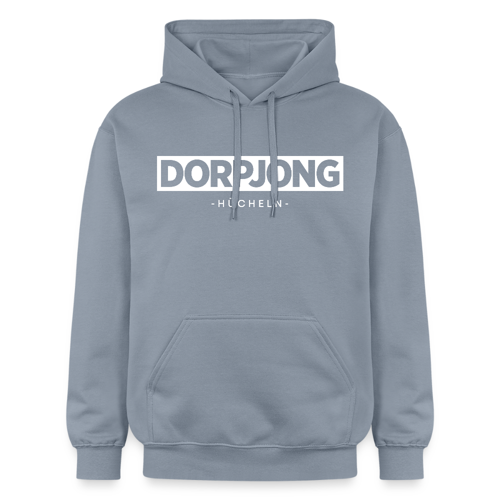 Hoodie | Dorpjong Hücheln Premium | Manns-Lüü - Blau