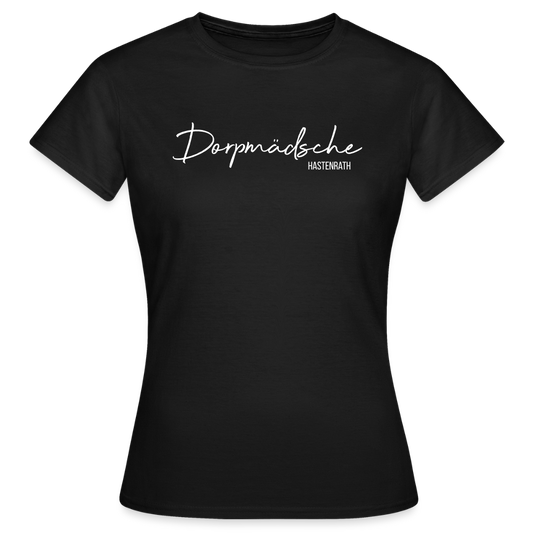 T-Shirt | Dorpmädsche Hastenrath Klassik | Mädsche - Schwarz