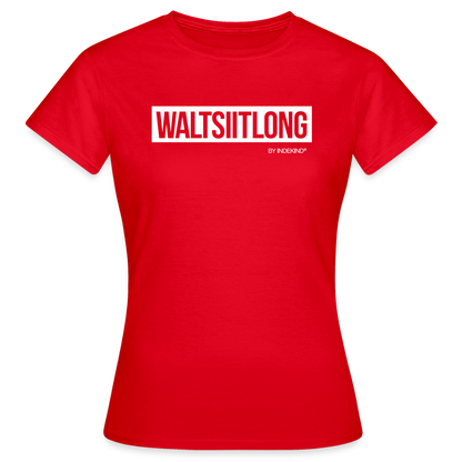 T-Shirt | Waltsiitlong Klassik | Mädsche - Rot
