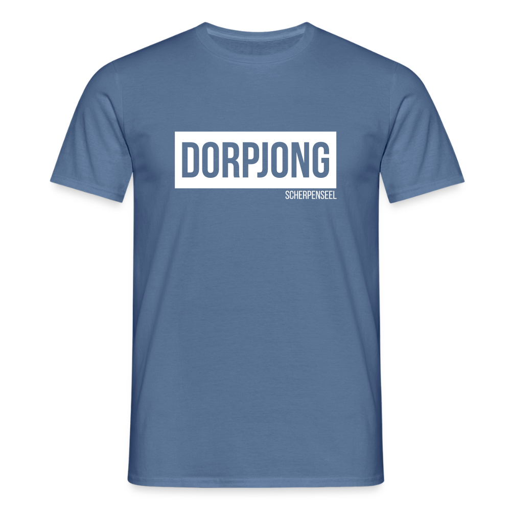 T-Shirt | Dorpjong Scherpenseel Klassik | Manns-Lüü - Taubenblau 