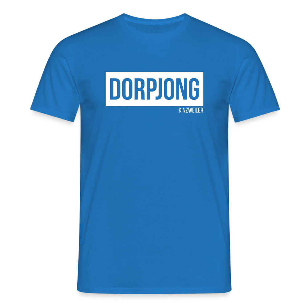 T-Shirt | Dorpjong Kinzweiler Klassik | Manns-Lüü - Royalblau
