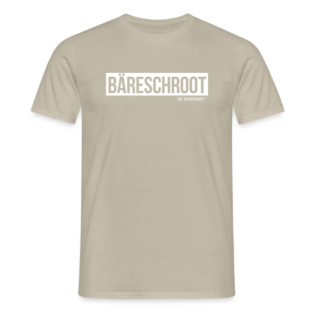 T-Shirt | Bäreschroot Klassik | Manns-Lüü - Sandbeige
