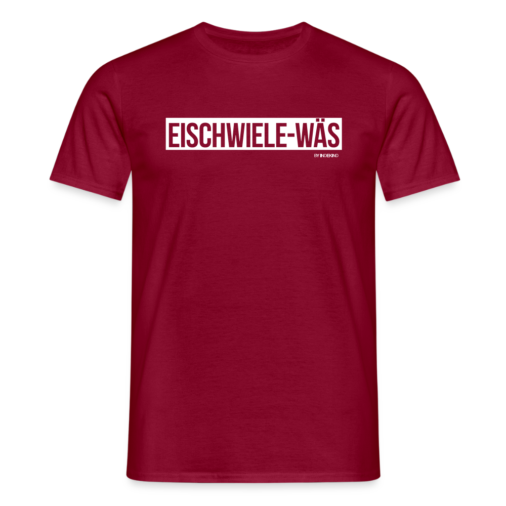 T-Shirt | Eischwiele-Wäs Klassik | Manns-Lüü - Ziegelrot