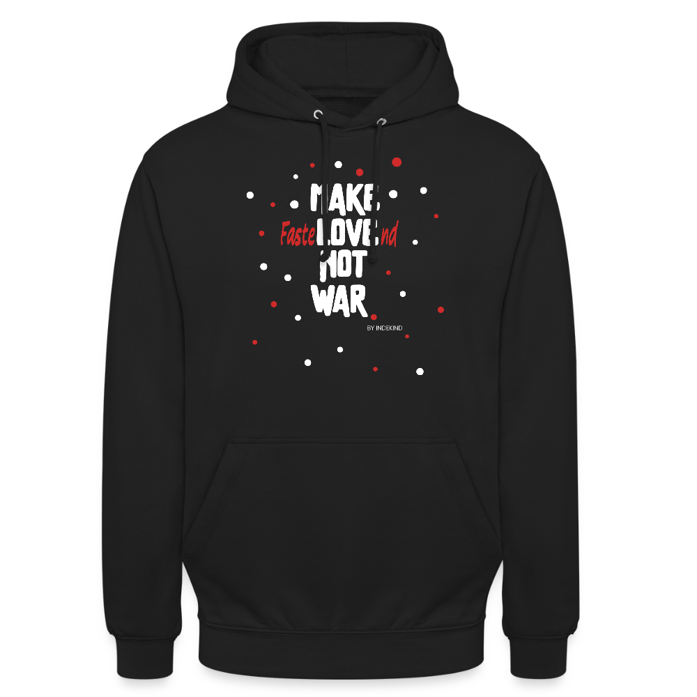 Hoodie | Fastelovend | Fü allemoole - Schwarz
