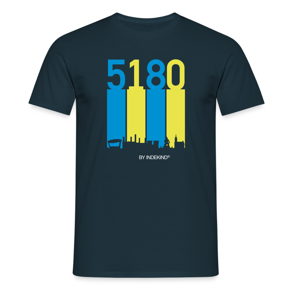 T-Shirt | 5180 Skyline | Manns-Lüü - Navy