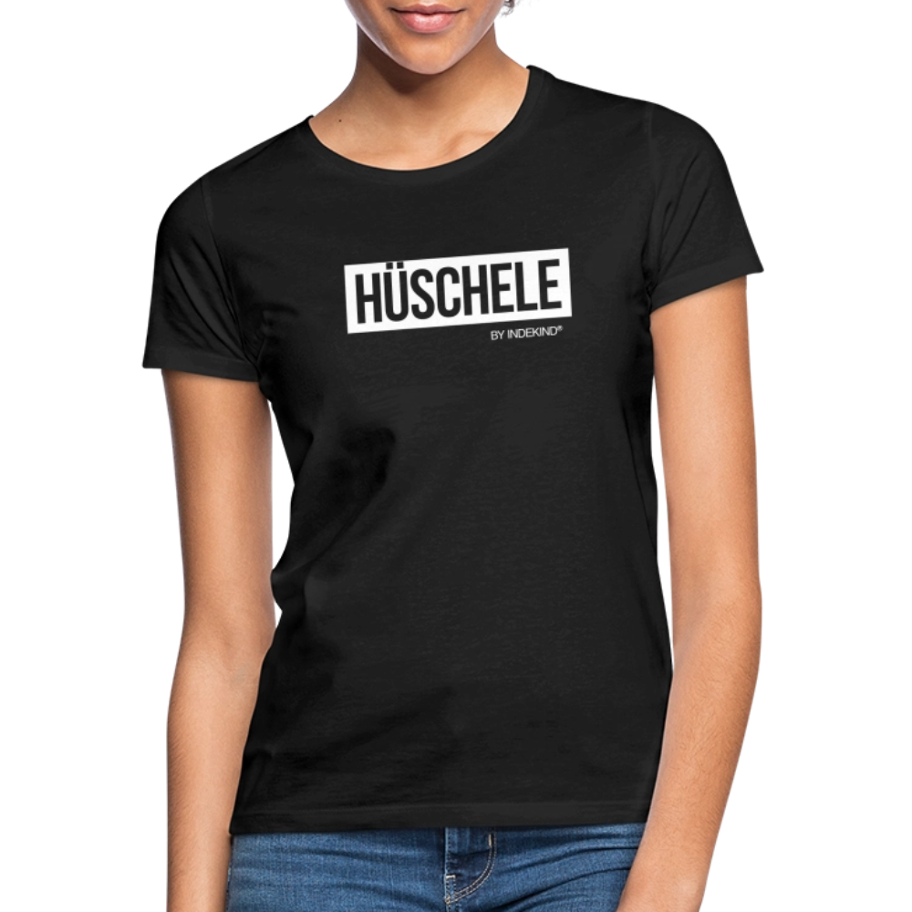 T-Shirt | Hüschele Klassik | Mädsche - Schwarz