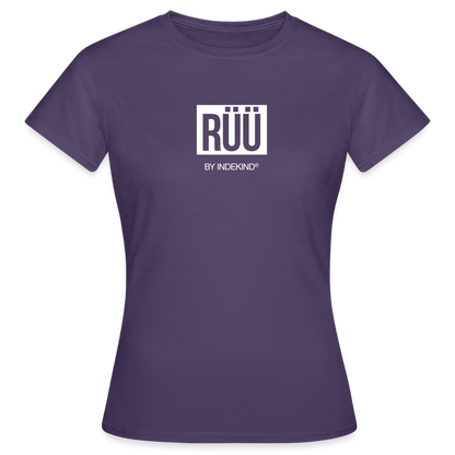 T-Shirt | Rüü Klassik | Mädsche - Dunkellila
