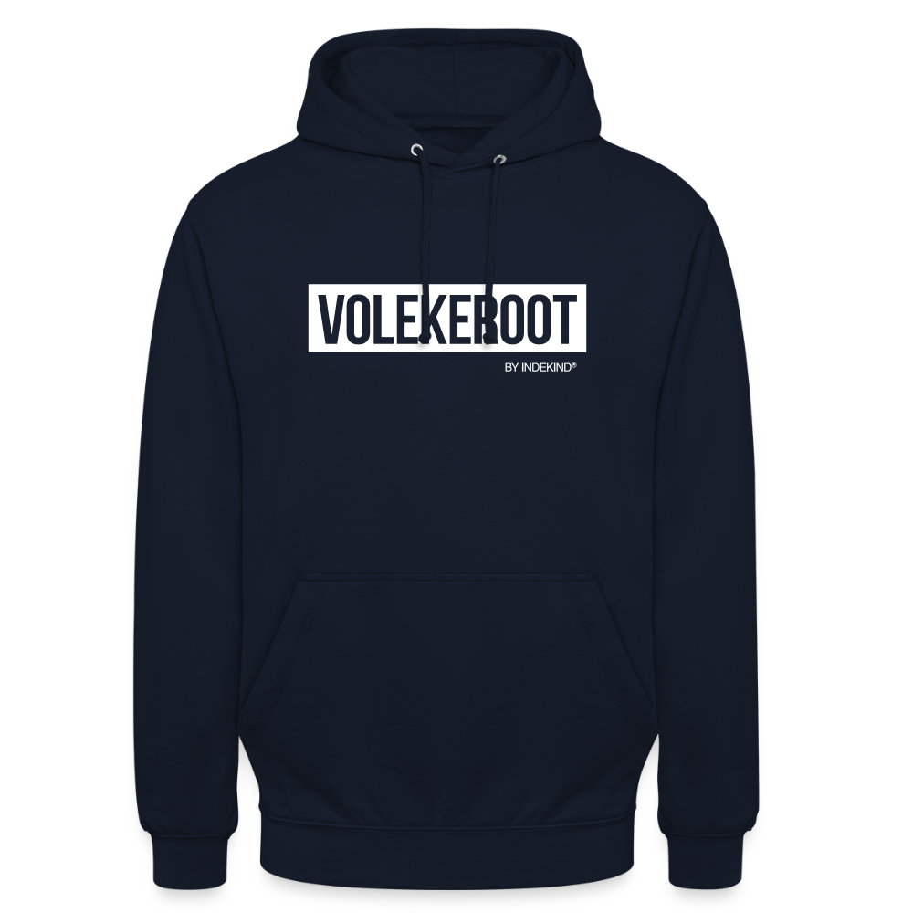 Hoodie | Volekeroot Klassik | Fü allemoole - Navy