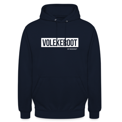 Hoodie | Volekeroot Klassik | Fü allemoole - Navy