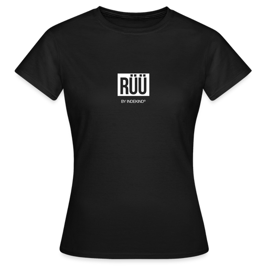 T-Shirt | Rüü Klassik | Mädsche - Schwarz