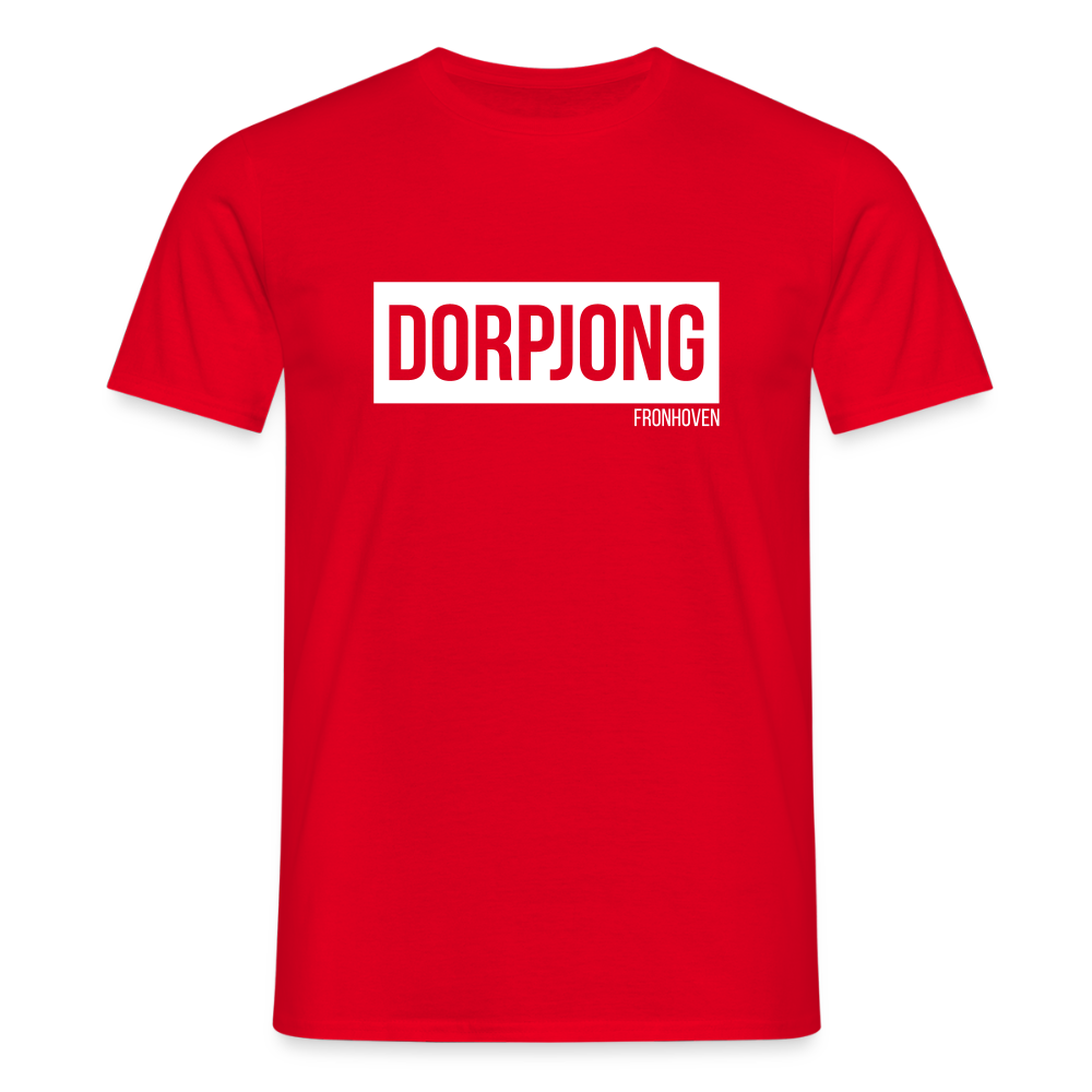 T-Shirt | Dorpjong Fronhoven Klassik | Manns-Lüü - Rot