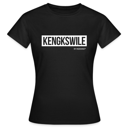 T-Shirt | Kengkswile Klassik | Mädsche - Schwarz