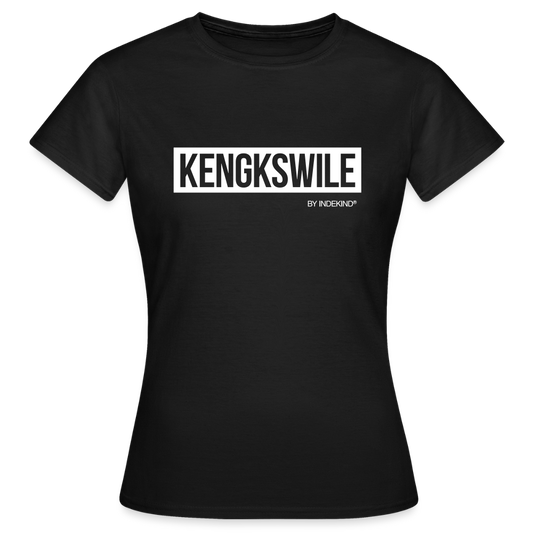 T-Shirt | Kengkswile Klassik | Mädsche - Schwarz