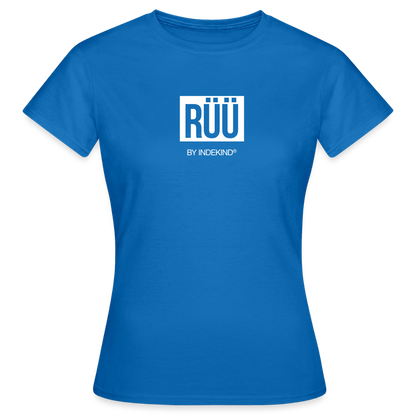 T-Shirt | Rüü Klassik | Mädsche - Royalblau