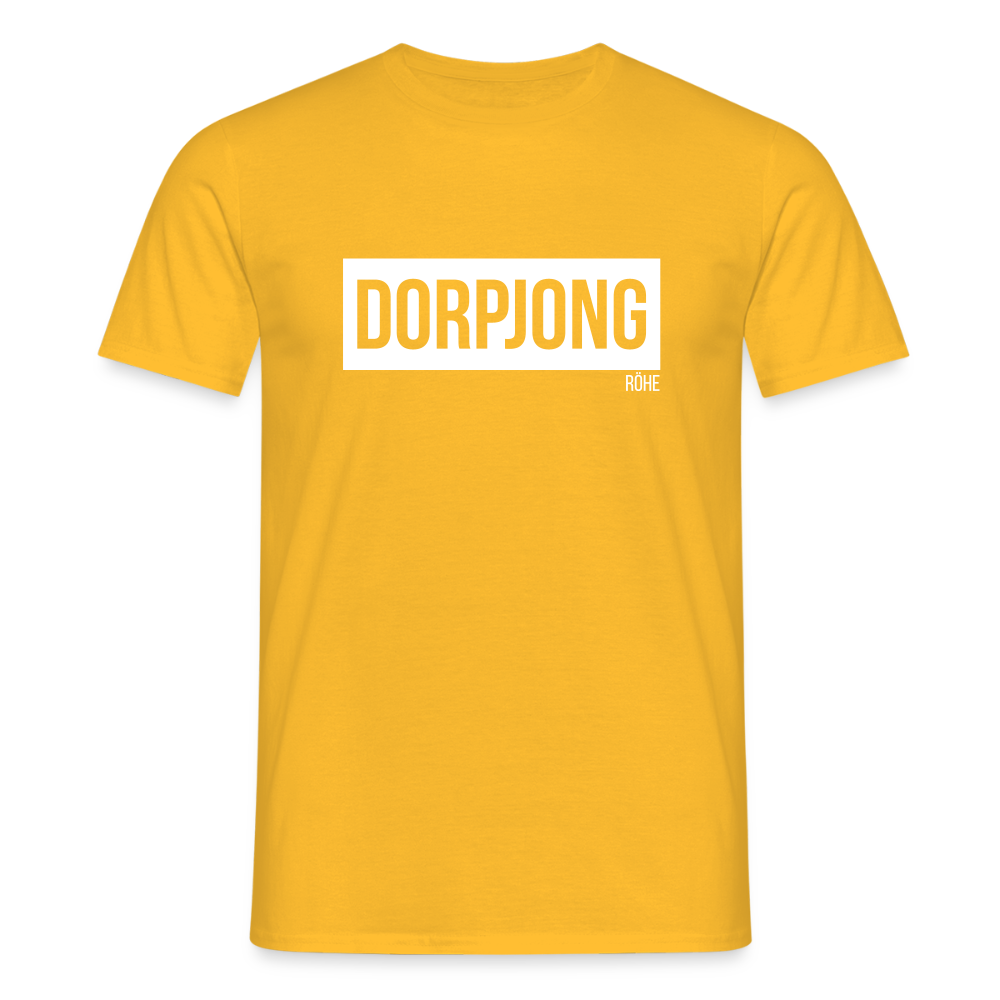 T-Shirt | Dorpjong Röhe Klassik | Manns-Lüü - Gelb