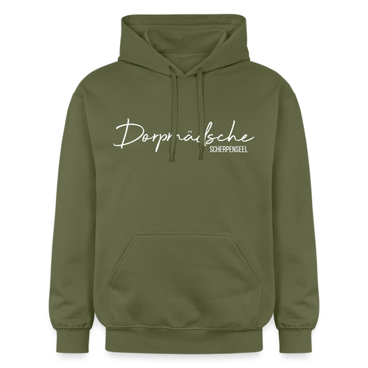 Hoodie | Dorpmädsche Scherpenseel Premium | Mädsche - Militärgrün