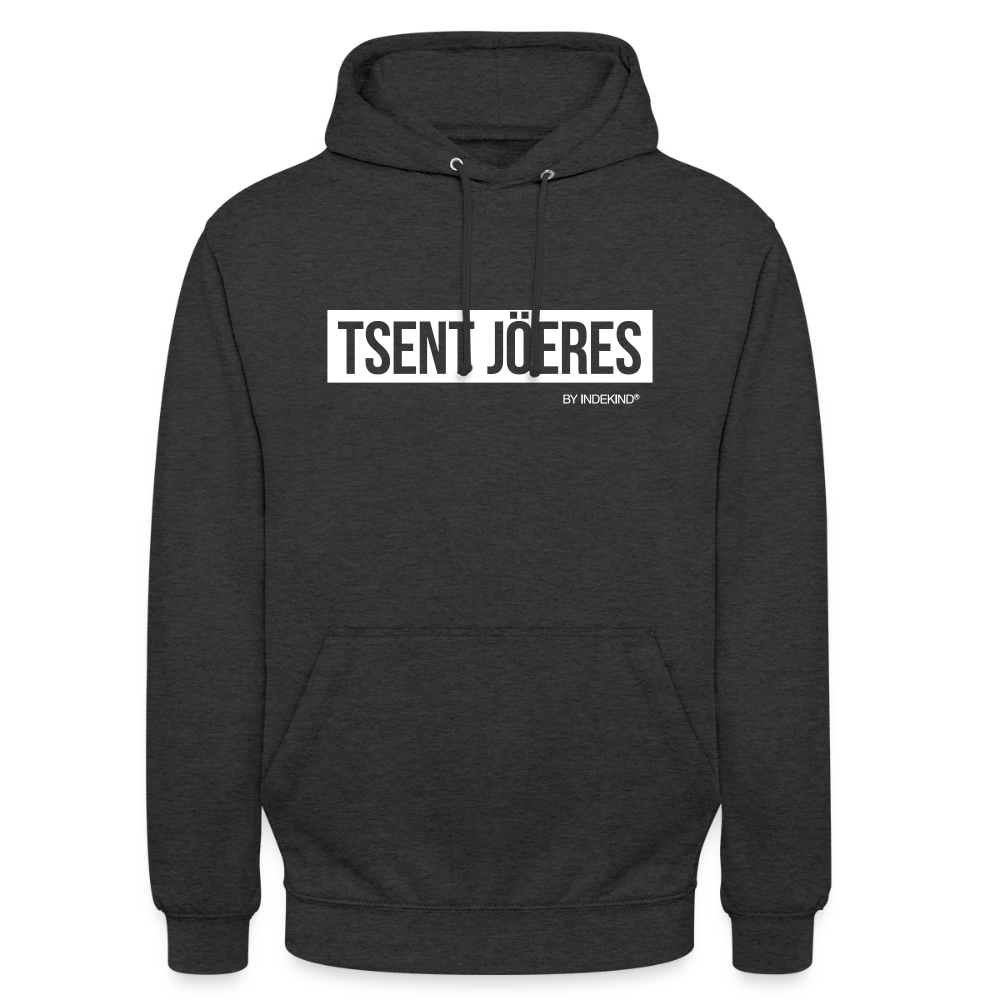 Hoodie | Tsent Jöeres Klassik | Fü allemoole - Anthrazit