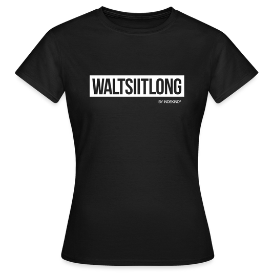 T-Shirt | Waltsiitlong Klassik | Mädsche - Schwarz