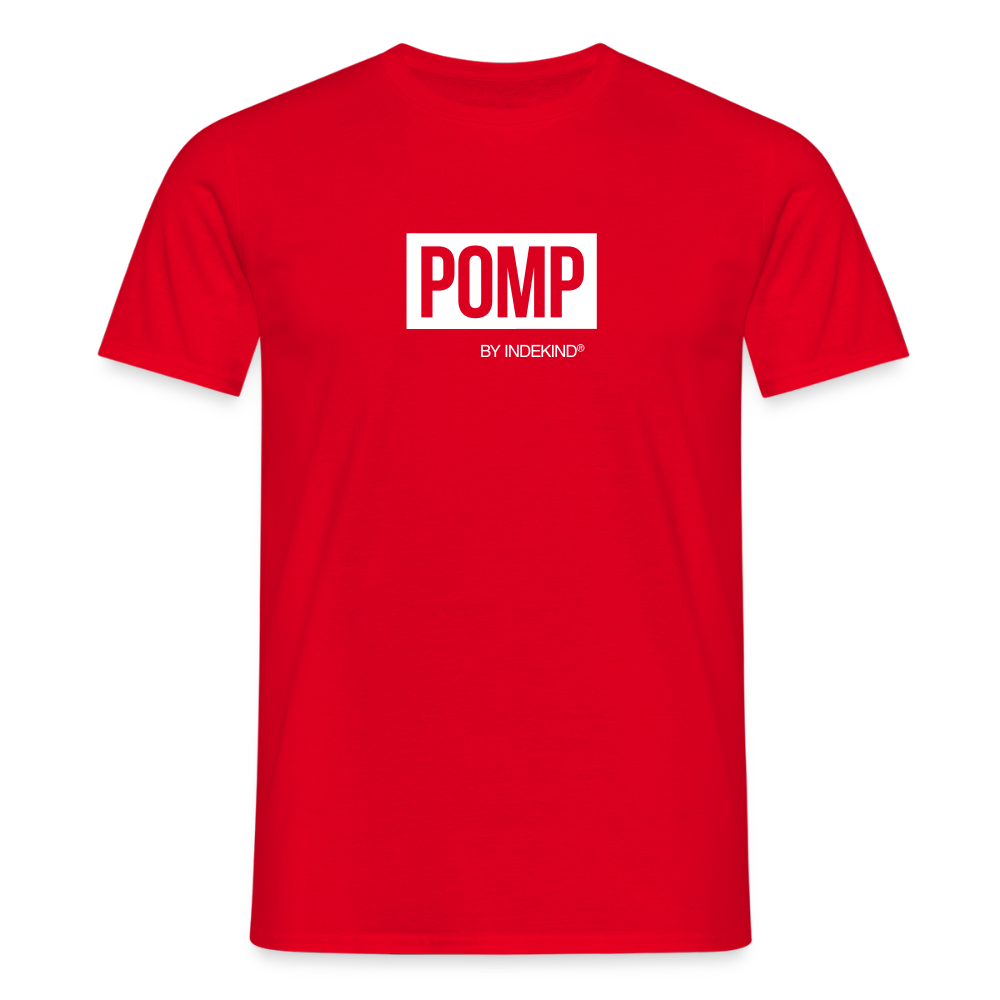 T-Shirt | Pomp Klassik | Manns-Lüü - Rot