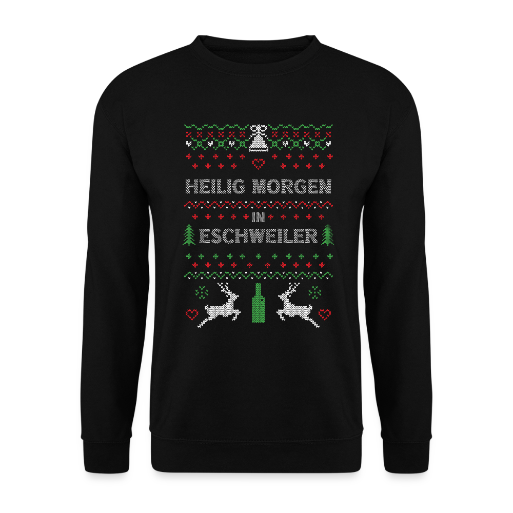 Sweater | Heilig Morgen | Fü allemoole - Schwarz