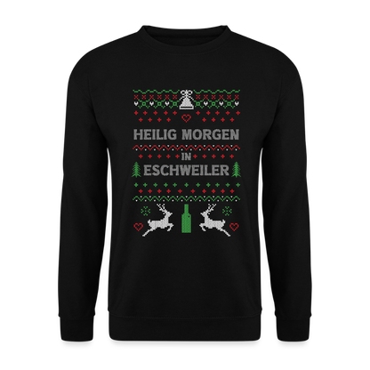 Sweater | Heilig Morgen | Fü allemoole - Schwarz