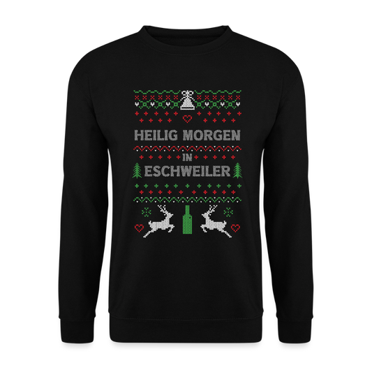 Sweater | Heilig Morgen | Fü allemoole - Schwarz