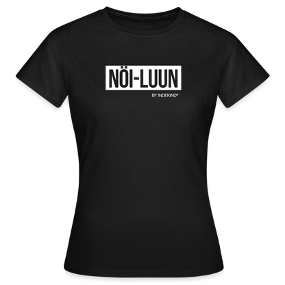 T-Shirt | Nöi-Luun Klassik | Mädsche - Schwarz