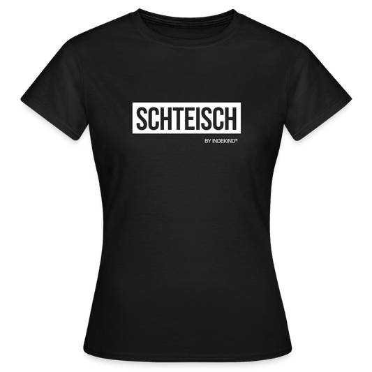 T-Shirt | Schteisch Klassik | Mädsche - Schwarz