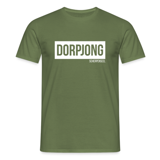 T-Shirt | Dorpjong Scherpenseel Klassik | Manns-Lüü - Militärgrün